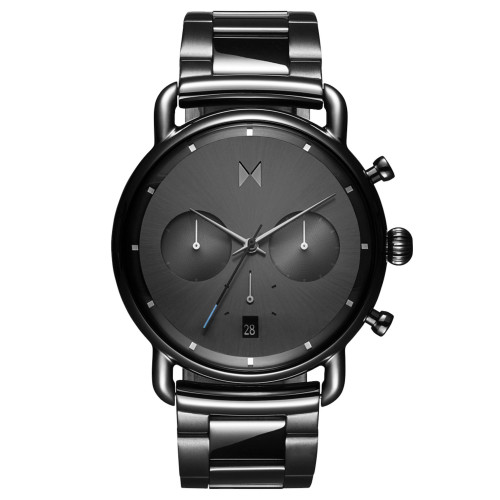 Men's Blacktop Gray Stainless Steel Bracelet Watch 42mm