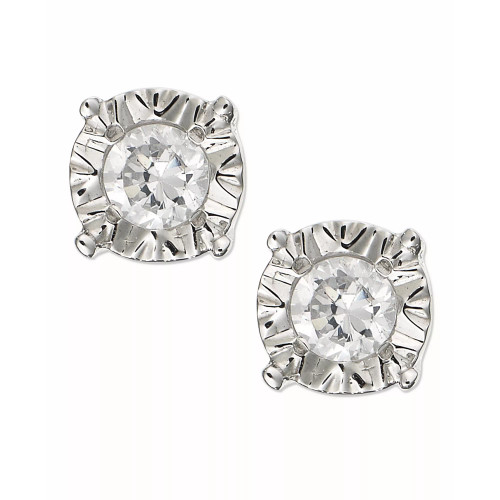 Diamond Stud Earrings in 10k Gold, White Gold or Rose Gold (1/4 ct. t.w.)