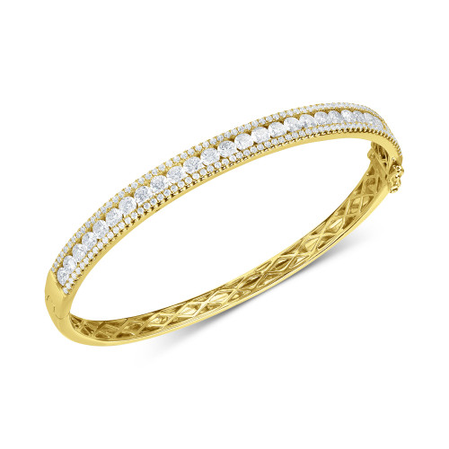 Cubic Zirconia Bangle Bracelet