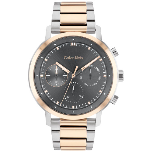 Two-Tone Stainless Steel Bracelet Watch 44mm