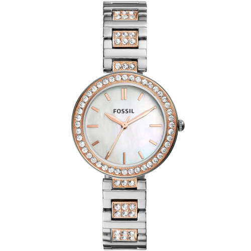 Women's Karli Three Hand Two Tone Stainless Steel Watch 34mm