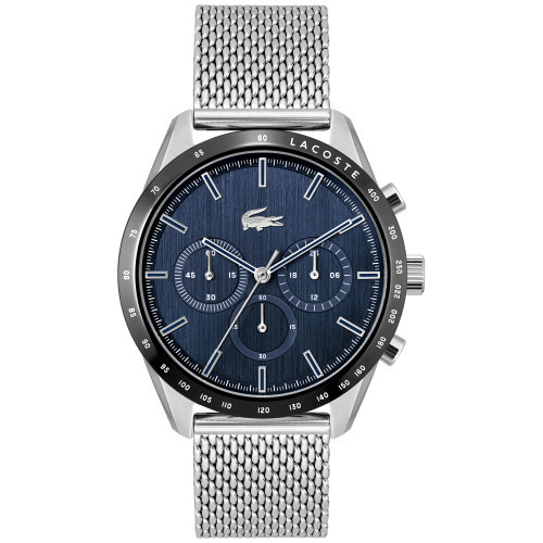 Men's Chronograph Boston Stainless Steel Mesh Bracelet Watch 42mm