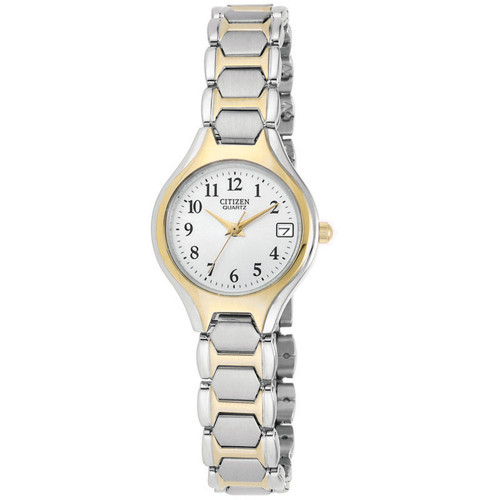 Women's Two Tone Stainless Steel Bracelet Watch 23mm EU2254-51A