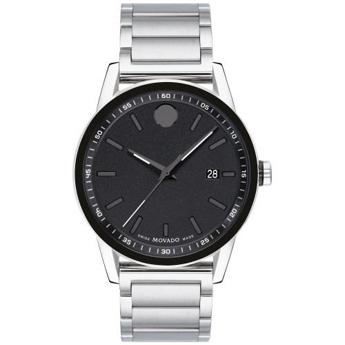 Men's Swiss Museum Sport Stainless Steel Bracelet Watch 42mm