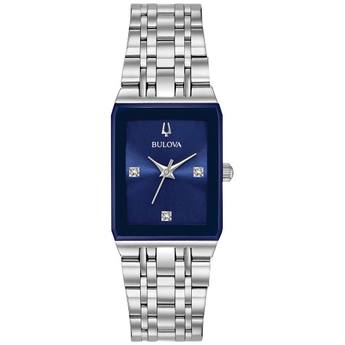 Women's Futuro Diamond-Accent Stainless Steel Bracelet Watch 21x32mm, Created for Macy's