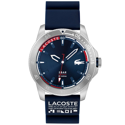 Men's Regatta Navy Silicone Strap Watch 46mm