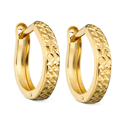 10k Gold Hoop Earrings