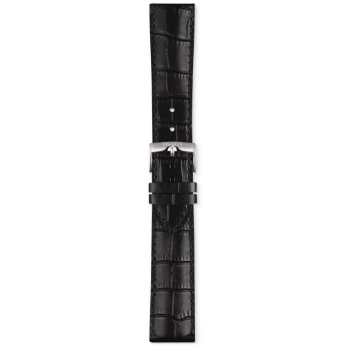 Official Interchangeable Black Leather Watch Strap