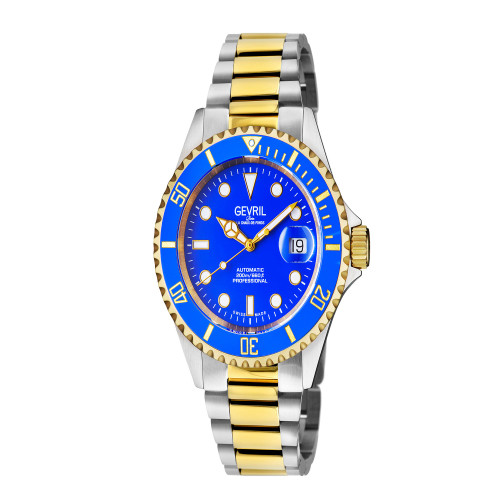 Men's Wallstreet Swiss Automatic Two-Tone Stainless Steel Bracelet Watch 43mm