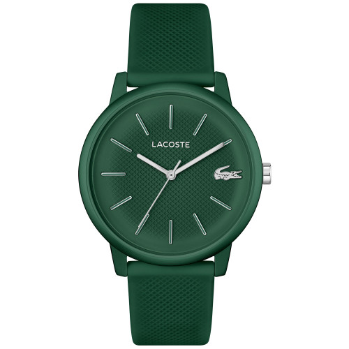 Men's L 12.12 Move Green Silicone Strap Watch 42mm