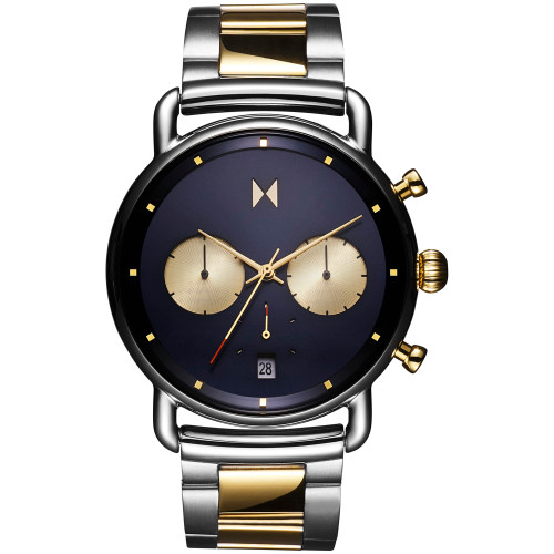 Men's Blacktop Two-Tone Stainless Steel Bracelet Watch 42mm