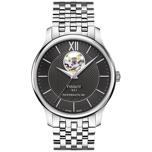 Men's Swiss Automatic Tradition Stainless Steel Bracelet Watch 40mm