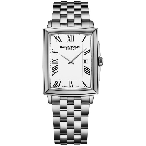 Men's Swiss Toccata Stainless Steel Bracelet Watch 29x37mm