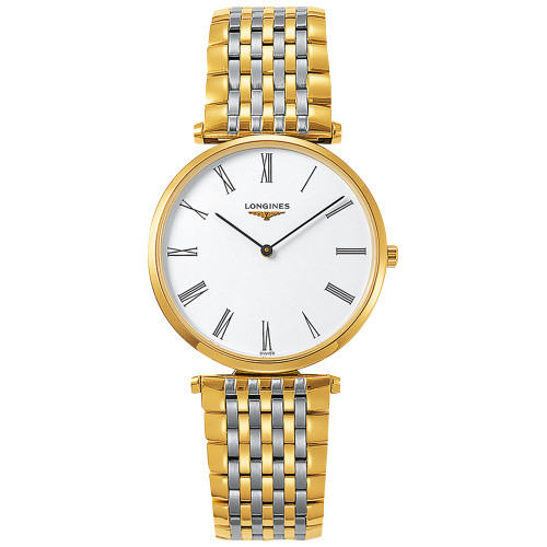 Unisex Swiss La Grande Classique De Longines Two-Tone Stainless Steel Bracelet Watch 36mm L47552117