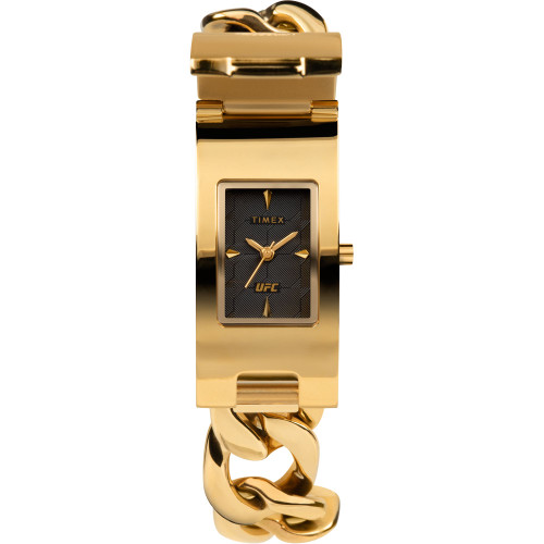 UFC Men's Quartz Championship Stainless Steel Gold-Tone Watch, 20mm