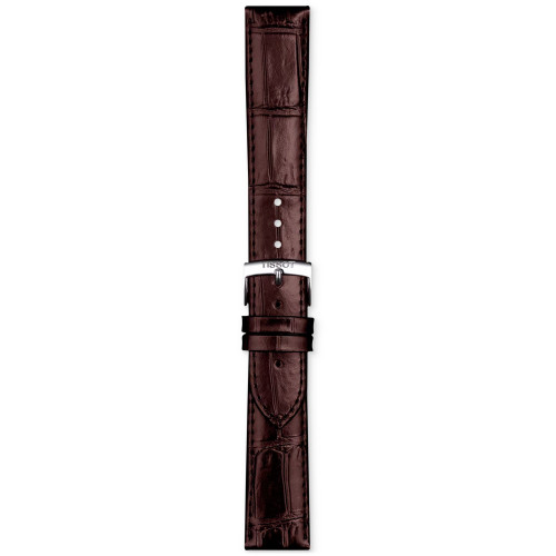 Official Interchangeable Brown Leather Watch Strap