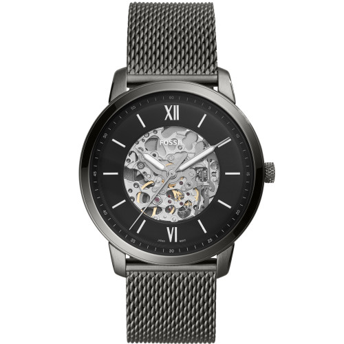 Men's Neutra Gray Mesh Strap Watch 44mm