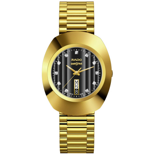 Original Men's Gold-Tone Stainless Steel Bracelet Watch 35mm