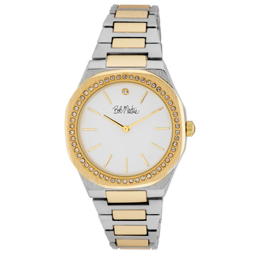 Unisex Quartz Two-Tone Alloy Watch 40mm