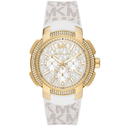 Women's Sidney Multifunction Vanilla Polyvinyl Chloride Strap Watch 42mm