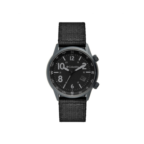 Men's Outbacker Black Nylon Strap Watch 42mm