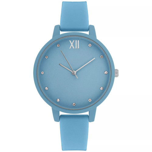 INC International Concepts Women's Silicone Strap Watch 39mm, Created for Macy's