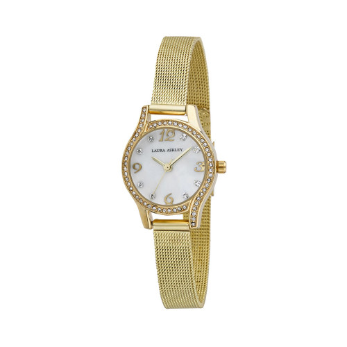 Mini Gold Mesh Bracelet Watch