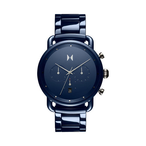 Men's Blacktop Chronograph Blue Watch 47mm