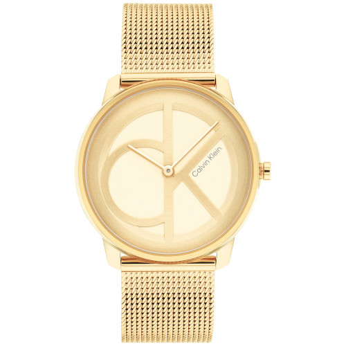 Gold-Tone Mesh Bracelet Watch 35mm