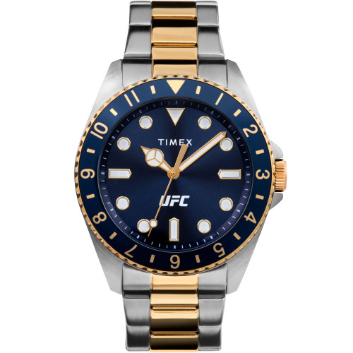 UFC Men's Quartz Debut Stainless Steel Two-Tone Watch, 42mm
