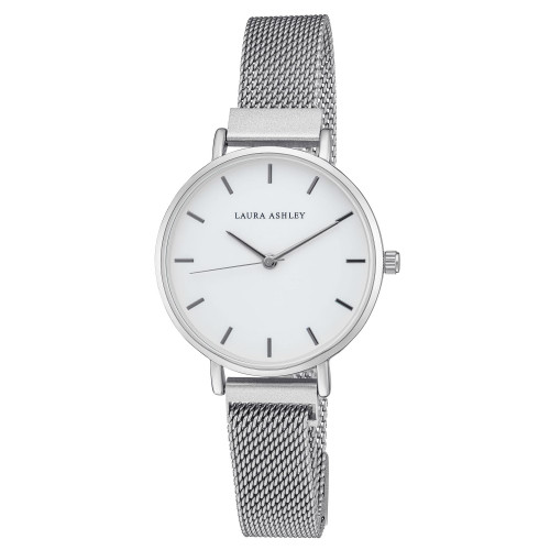 Women's Silver-Tone Alloy Sleek Magnet Bracelet Watch 33mm