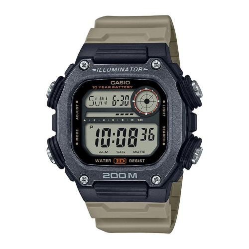 Men's Digital Tan Resin Tan Resin Watch 50.4mm, DW291HX-5AV