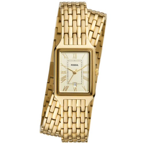 Women's Raquel Three-Hand Date Gold-Tone Stainless Steel Watch, 23mm