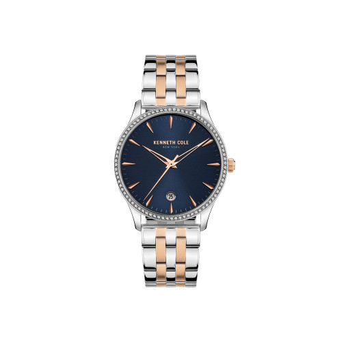 Women's Classic Two-Tone Stainless Steel Bracelet Watch 34.5mm