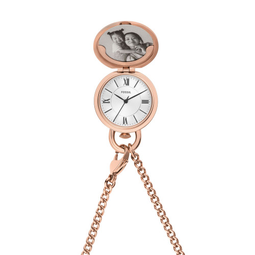 Women's Jacqueline Three-Hand Gold-Tone Stainless Steel Watch Locket 30mm