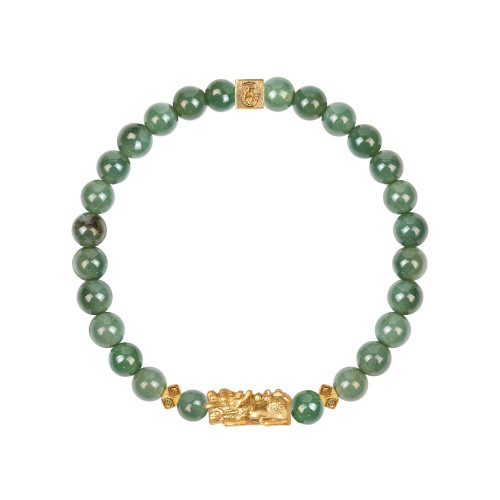 Untamed Spirit - Jade Dragon Feng Shui Bracelet
