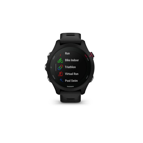 Unisex Forerunner 255s Light Gold-tone, Light Silicone Fiber- Reinforced Polymer Band Watch, 35mm