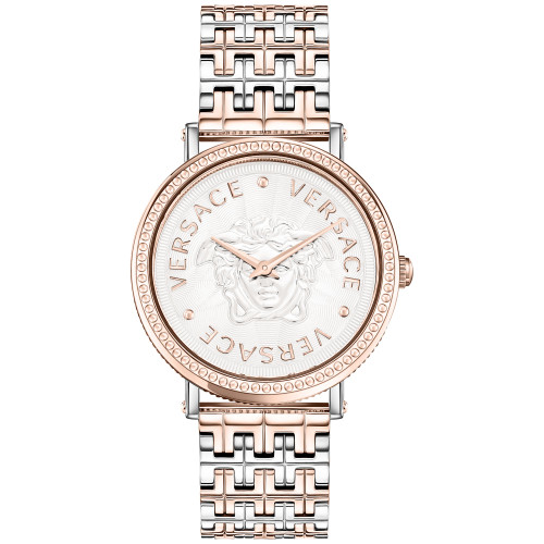Women's Swiss V-Dollar Two-Tone Bracelet Watch 37mm
