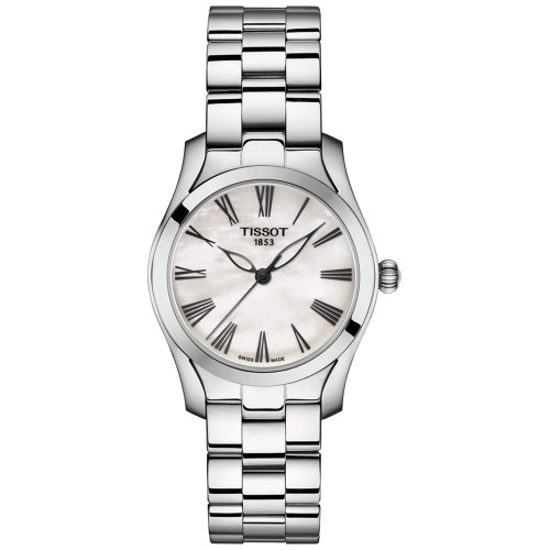 Women's Swiss T-Wave II Premium Stainless Steel Bracelet Watch 30mm