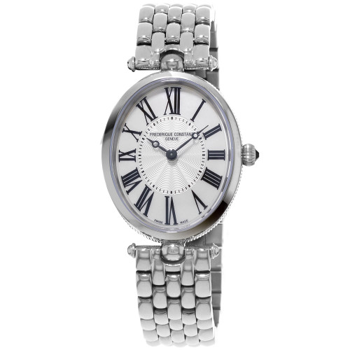 Women's Swiss Art Deco Stainless Steel Bracelet Watch 30x25mm
