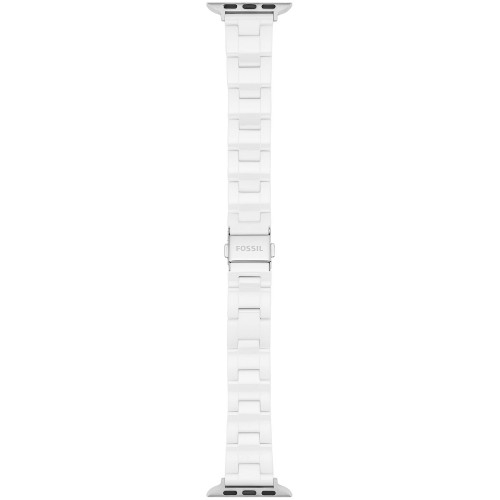 White Ceramic Band for Apple Watch, 38 40, 41mm