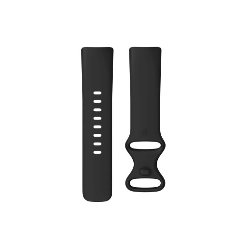 Charge 5 Black Silicone Infinity Band, Small