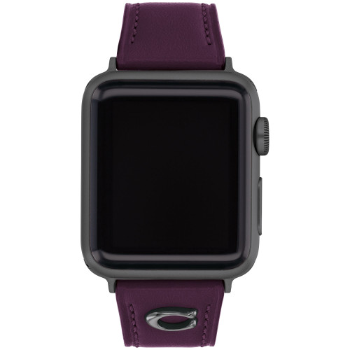 Berry Leather Apple Strap, 38, 40, 41mm