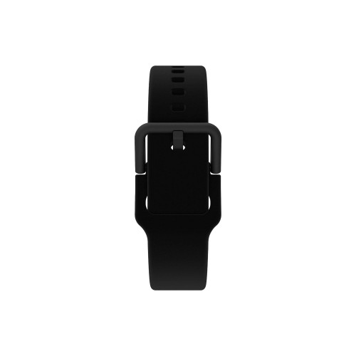 Air 3 and Extra Interchangeable Strap: Black Silicone, 44mm