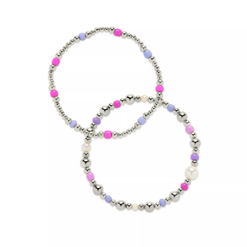 Priscilla Beaded Stretch Bracelet Set