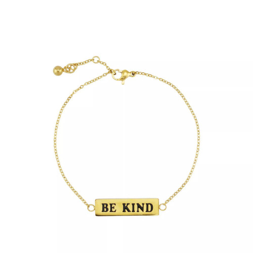 BE KIND DAINTY ID Bracelet