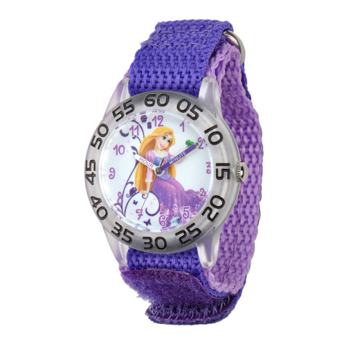 Disney Aurora Girls' Plastic Time Teacher Watch