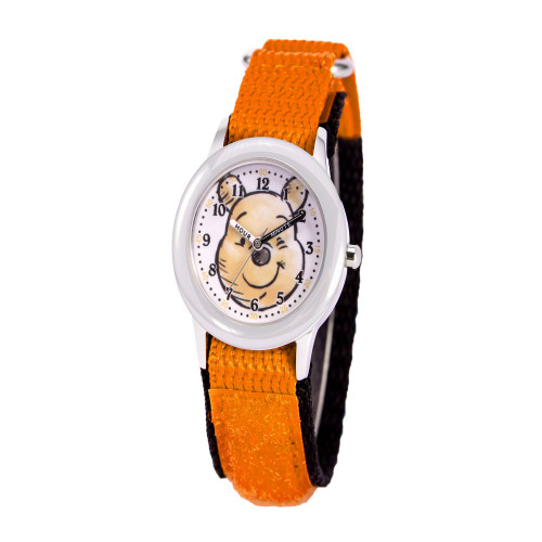 Boy's Disney Winnie Orange Nylon Strap Watch 32mm