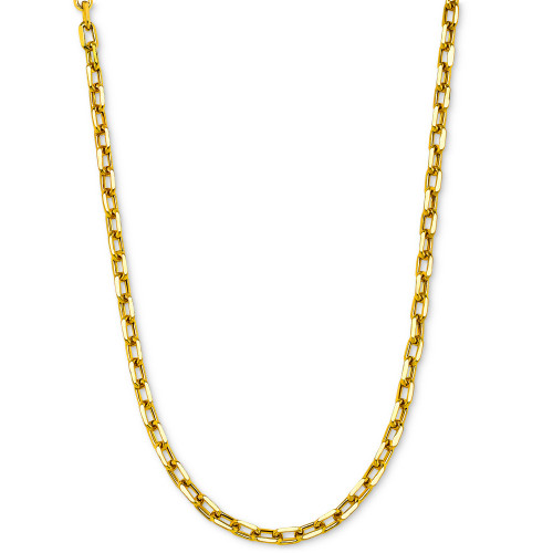 Paperclip Link 20" Chain Necklace (3-5/8mm) in 14k Gold