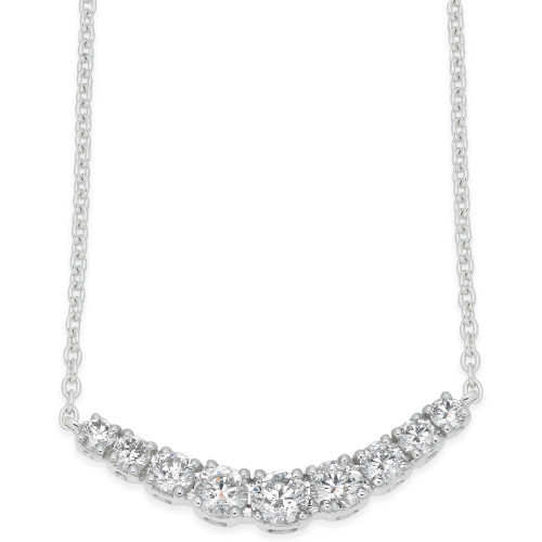 Diamond Classic Collar Necklace (1/2 ct. t.w.) in 14k White Gold